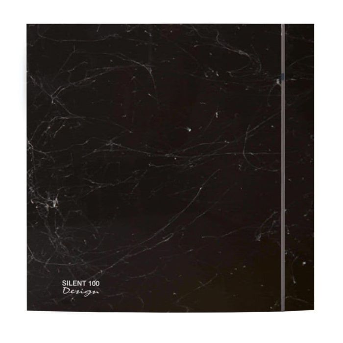 Envirovent SIL100DESIGNCOVER-BLACKMAR Silent Design Black Marble Front Plate