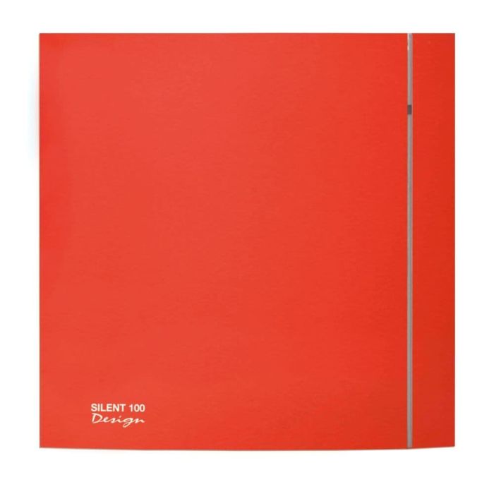 Envirovent SIL100DESIGNCOVER-RED Silent Design Red Front Plate