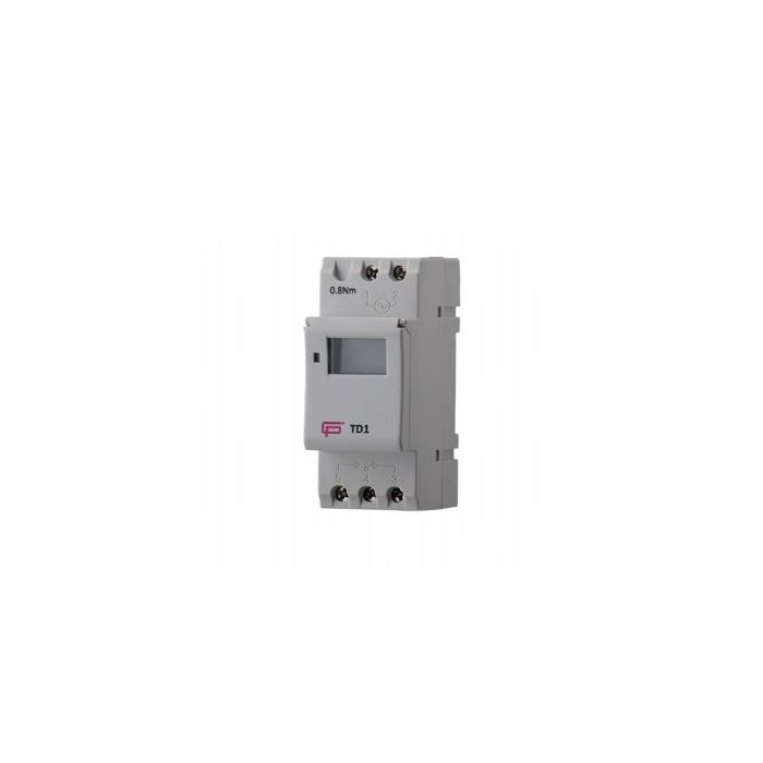 Fusebox TD1 Single Channel LCD Time Switch 16A