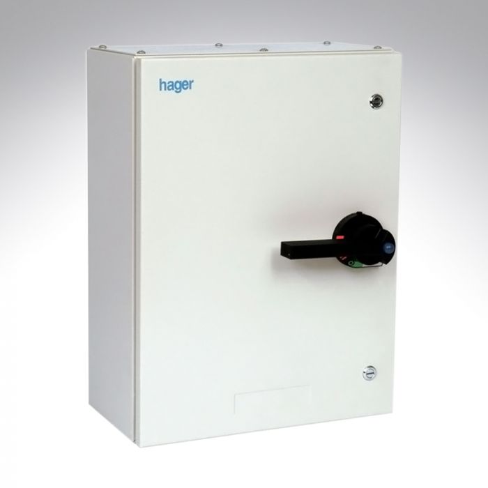 Hager Fuse Switch TP&N Enclosed 100A