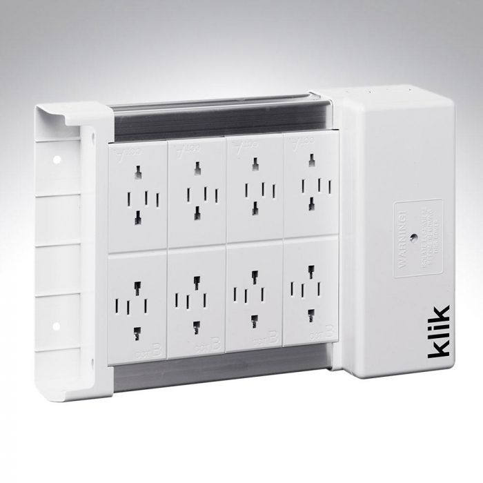 Hager Klik Lighting Distribution Box 8 Way