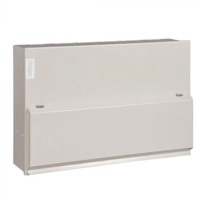 Hager 18th Edition Pre-Populated Consumer Unit 10 Way