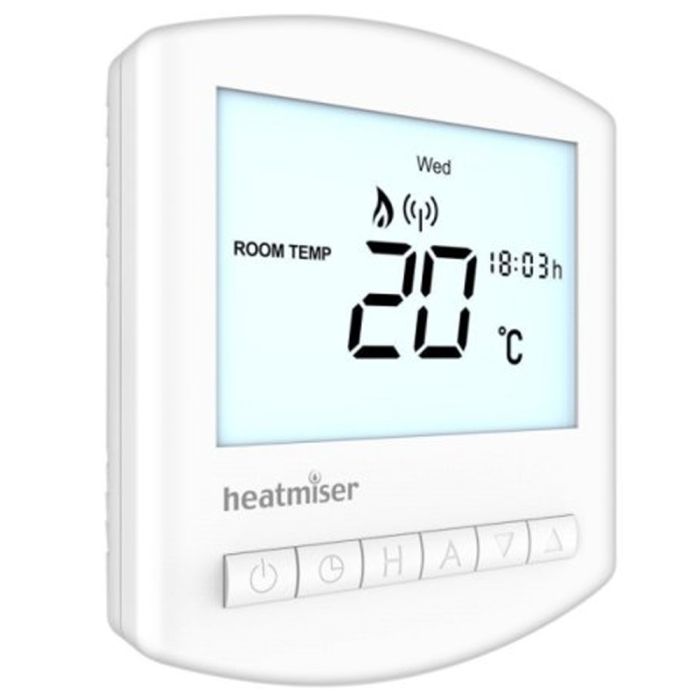 Heatmiser Slimline Wireless RF Thermostat v2
