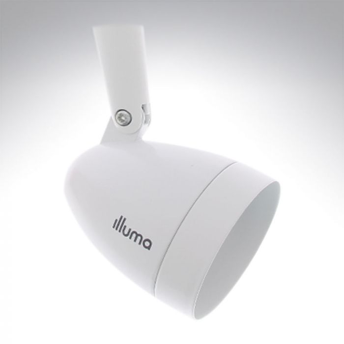 Illuma TM3410-WH/S Lumapar Track Spotlight Switched White *Brand New Boxed* 