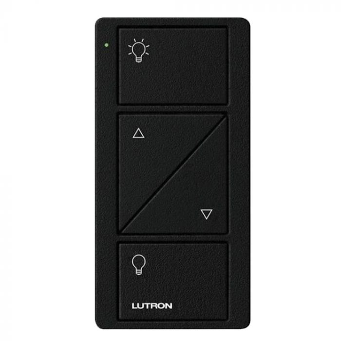 Lutron RA2 Select Wireless 2 Button Pico RF Control with Raise/Lower Black