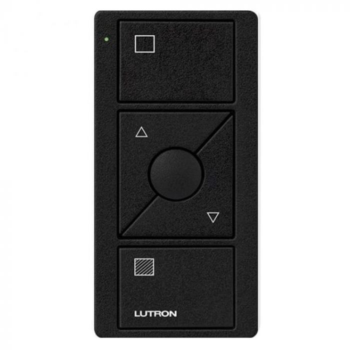Lutron RA2 Select Wireless 3 Button Pico RF Control with Raise/Lower Shades - Black