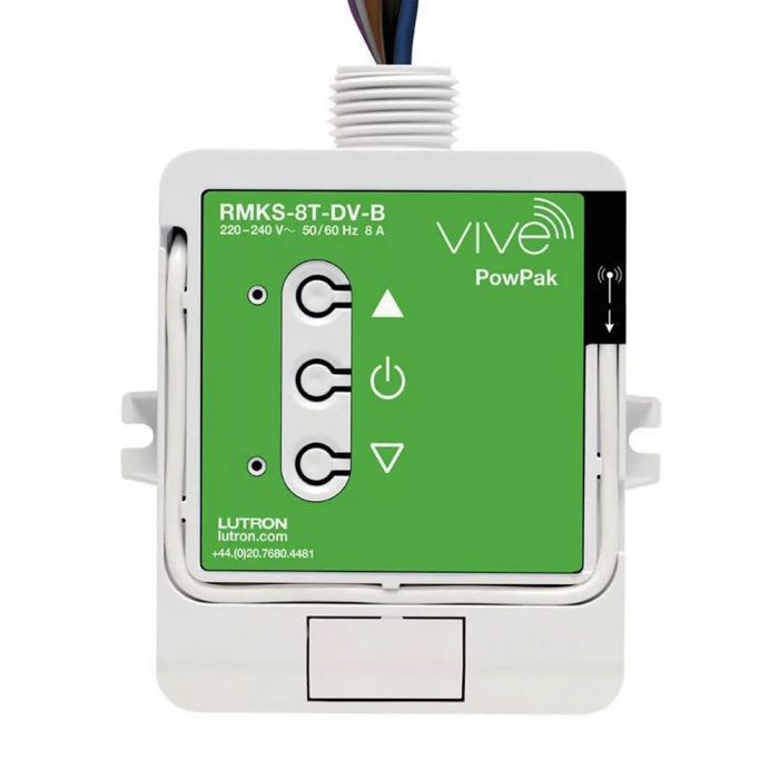 Lutron Vive RMKS-8T-DV-B 8A Inline 0-10V Dimmer