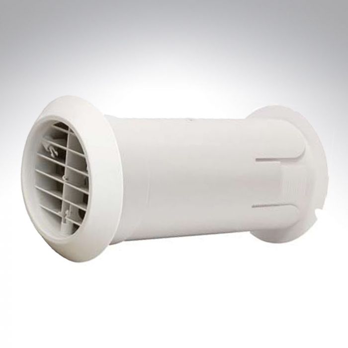 Quick Fit Internal Extractor Fan Wall Kit - White