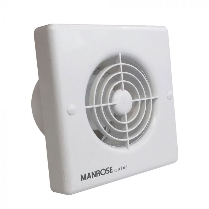 Manrose Quiet Four Inch Extractor Fan + Timer