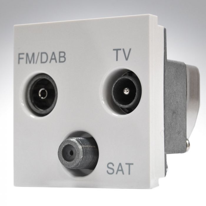 MK K5853DABWHI 2 Module TV+FM/DAB+SAT Triplexer