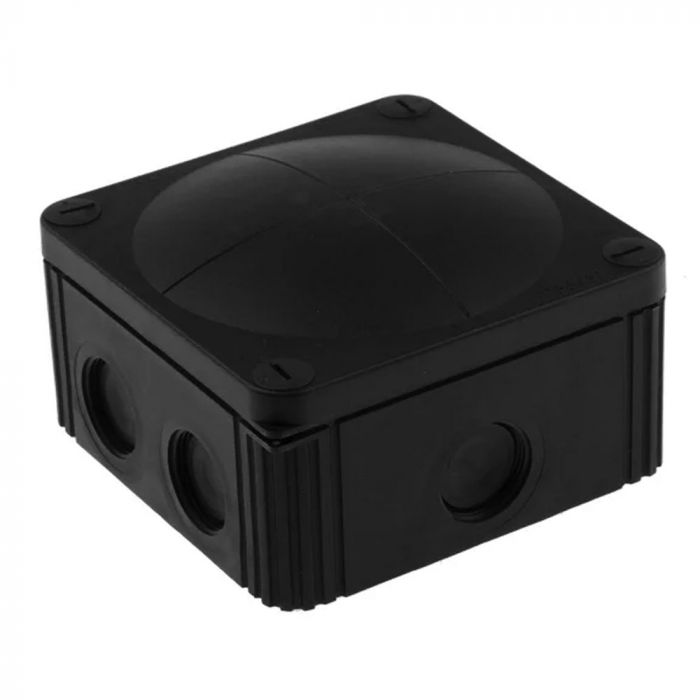 Wiska Box Black 85x85x51mm