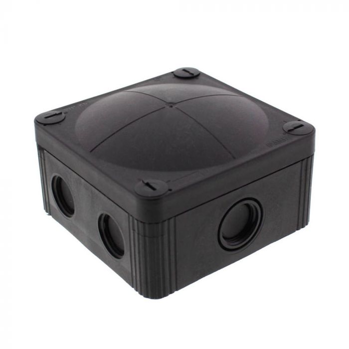 Wiska Box Black 95x95x60mm